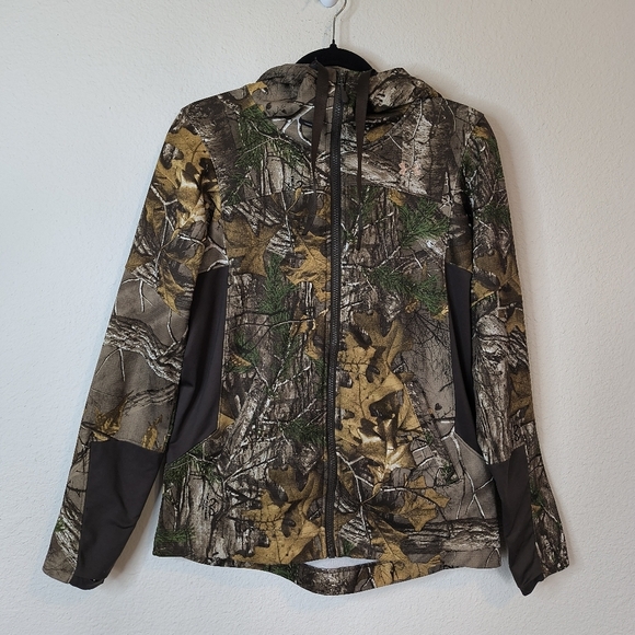 Under Armour Realtree Threadborne  Camo Hunting Jacket Women's Size Small - Picture 1 of 11